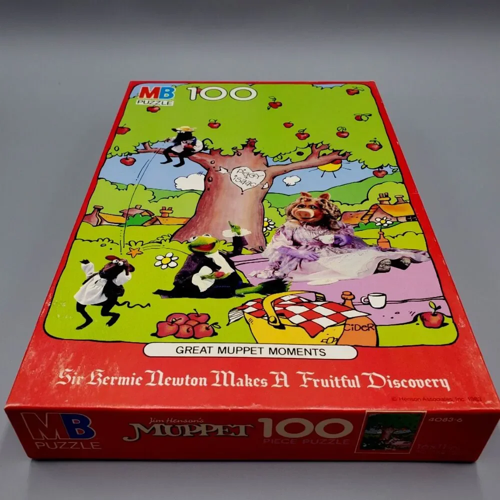 Muppets MB Jigsaw Puzzle Milton Bradley Great Moments Sealed Vintage New 1983